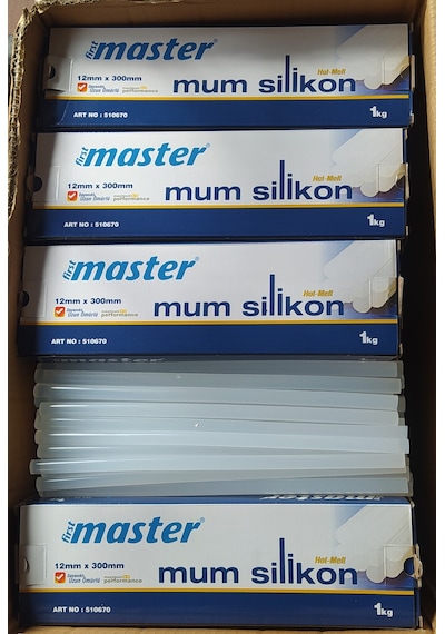 Mum Silikon Kalın 12 MM 30 CM 1 KG 35 Adet