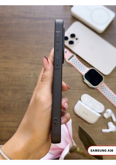 Samsung Galaxy A36 Uyumlu Kamera Korumalı Darbeye Dayanıklı Renk Atmayan Keep Silikon Kılıf Siyah