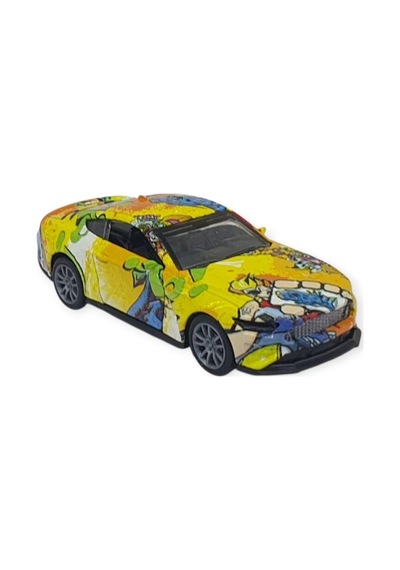 Çek Bırak Grafity Araba Metal -k174c1 - Sarı Siyah
