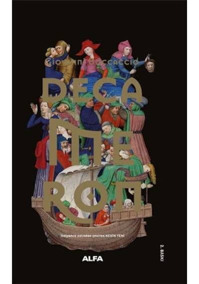 Decameron-Tamamı Renkli ve Resimli - Giovanni Boccaccio - Alfa Yayıncılık