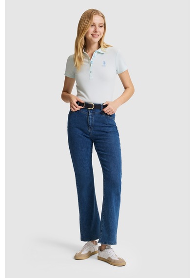 U.S. Polo Assn. U.s. Polo Assn. Kadın Nil Tişört Basic 50321798-vr083 Nıl
