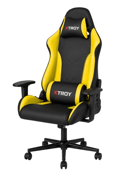 Hector Model 180 Yatan, Kumaş Oyuncu Koltuğu Sarı