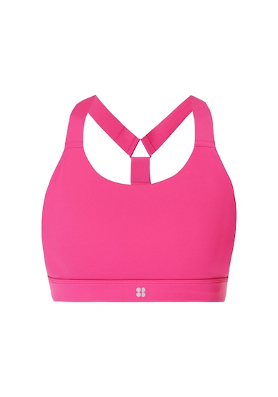 Sweaty Betty Sweaty Betty Power Medium Support Sports Br Kadın Pembe Fitness Bra 5122 Pembe