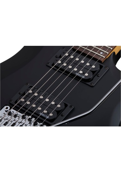 Schecter C-6 Fr Deluxe Elektro Gitar (Mat Siyah)