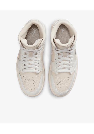 Nike Nıke Aır Jordan 1 Low Mıd Kadın Ayakkabı Bq6472-201 Krem