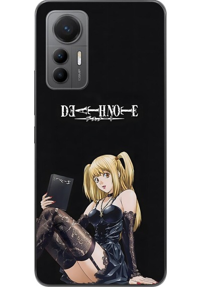 Xiaomi Mi 12 Lite Uyumlu Şeffaf Kılıf Death Note 3 Tasarımlı