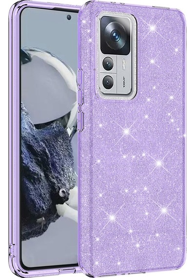 Xiaomi Uyumlu Mi 12t Kılıf Zore Parıltılı Simli Shining Silikon