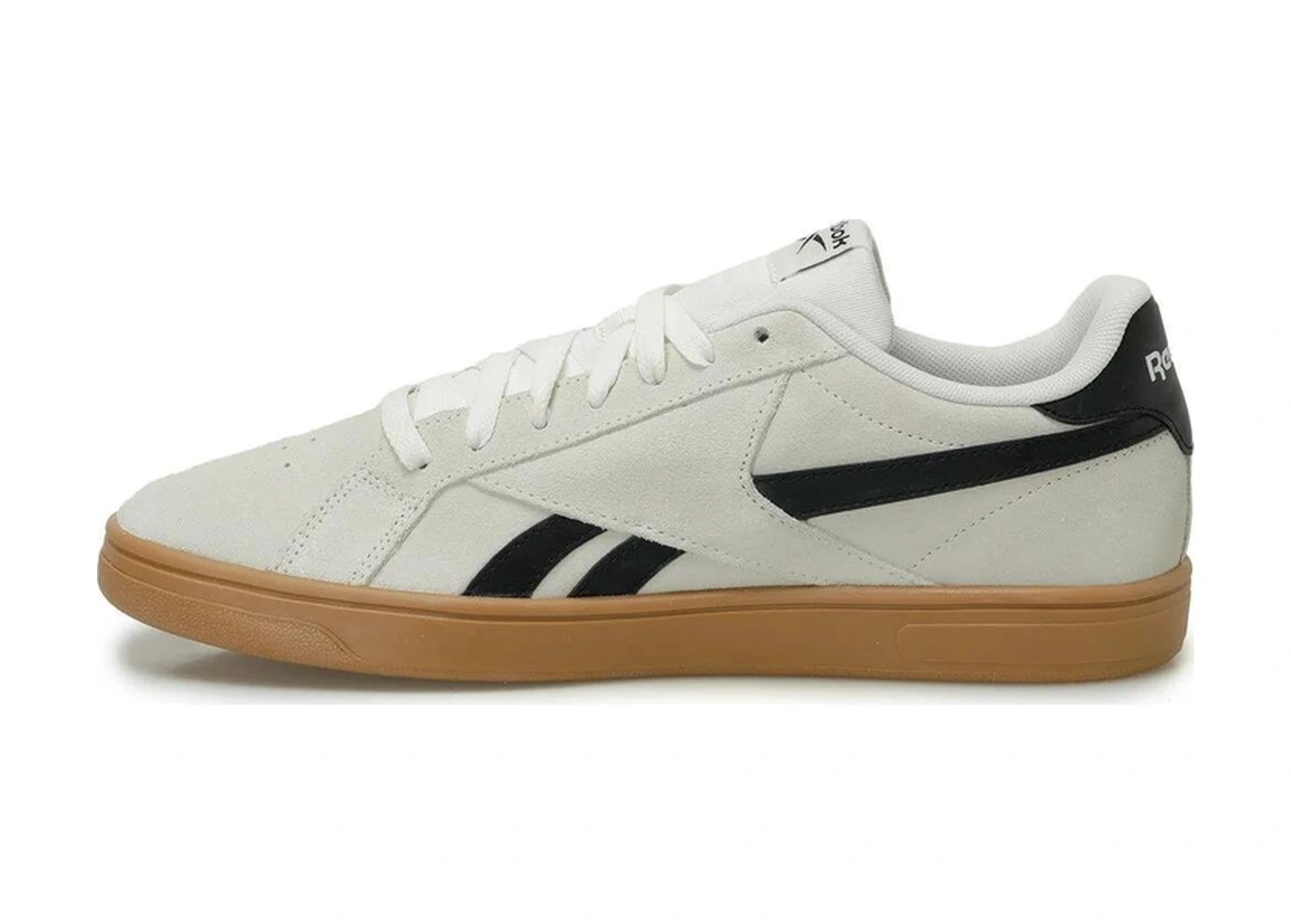 Reebok Court Retro Bej-siyah Nubuk Erkek Spor Ayakkabı Bej