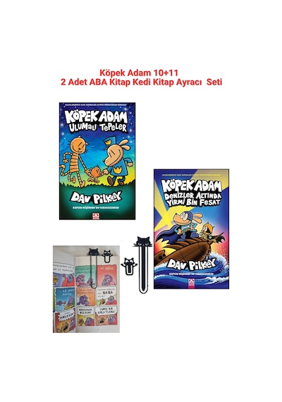 Köpek Adam 10 + Köpek Adam 11 + 2 Adet Kedi Ayracı