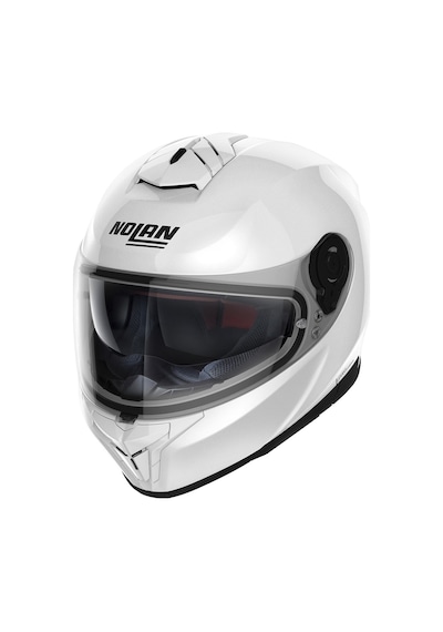 Nolan N80-8 Classic N-Com 005 Kapalı Kask Beyaz