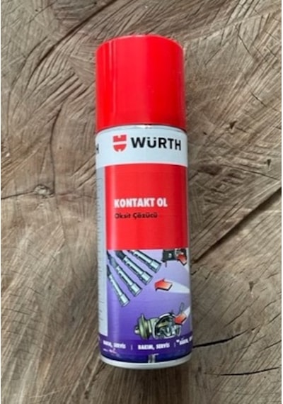 Würth Kontak Spreyi Oksit Çözücü Devre Oksit Çözücü 200 ML