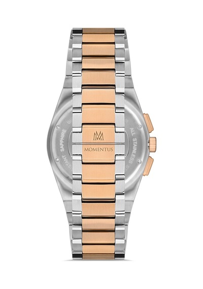 Momentus Men's Time Master Tm345t-02sr Gümüş - Rose Gold