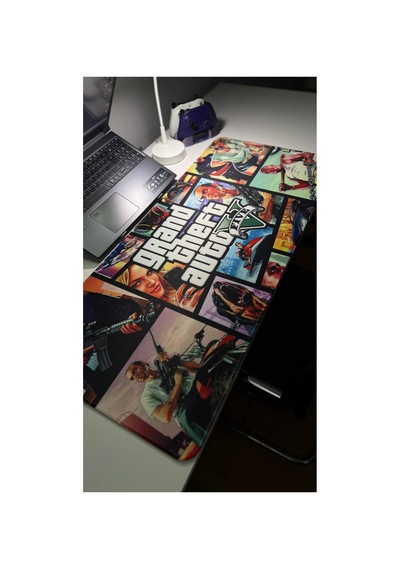 Gta 5 Kaymaz Dikişli Kauçuk Oyuncu Mousepad V2 - 90x40 Xxl Gaming Mouse Pad Fare Altlığı