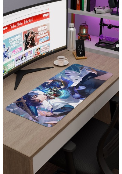 Wanderer Genshin Impact Anime Gacha V3 - 70x30 Xl Gaming Mouse Pad Fare Altlığı