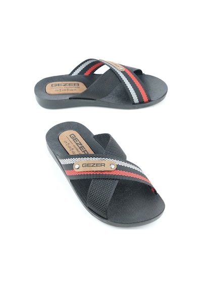 Gezer Yazlık Çapraz Halat Model Erkek Genç Terlik Gt1ygm.13278.00.010.0c Siyah
