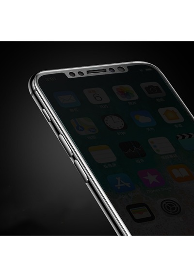 Go-Des Apple Uyumlu iPhone 12 Go Des Hayalet Gizli Ekran Koruyucu ZORE-216944 Siyah