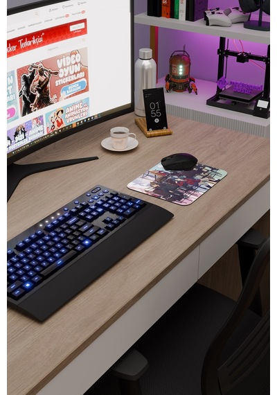 Toradora Anime V3 - 22x18 Gaming Kauçuk Kaymaz Taban Mouse Pad Fare Altlığı