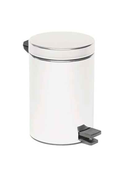 VitrA Arkitekta Çöp Kovası 5 Litre Krom A44055 Beyaz