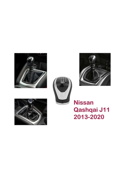 Nıssan Qashqaı Vites Topuzu 2011-2019 / X-traıl 2014-2019 6 İleri Siyah