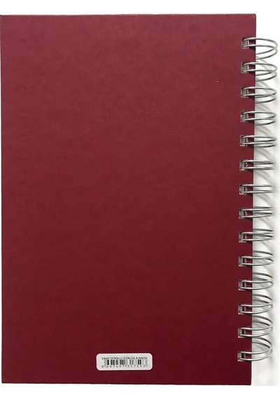2023 Spiralli 14x20 Günlük Ajanda Bordo