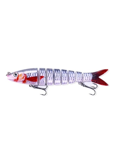 8 Eklemli 3d Oynak Rapala 13.5gr Sahte Balık Yem Wobblers Swimbait Tuzlu Ve Tatlı Su