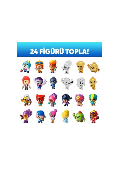 Brawl Stars 8'li Delüks Figür