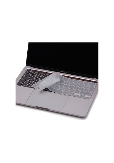 Apple Uyumlu MacBook Pro Klavye Koruyucu 13inç M1-m2 Türkçe Q Touchbarlı A2251 A2289 A2338 A2141 İle Şeffaf