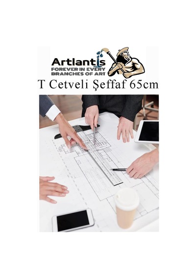 T Cetveli Şeffaf 65 Cm 1 Adet Plastik Mika T Cetveli Çizim Cetveli Mimarlık Mühendislik Öğrenci Tasarım Cetveli Şeffaf