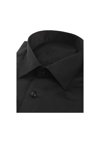 Deepsea Siyah Slim Fit Erkek Gömlek Kolay Ütülenen Nefes Alan Kumaş, Dört Mevsim Şıklık 2608515 Siyah Deepsea Siyah Slim Fit Erkek Gömlek Kolay Ütülenen Nefes Alan Kumaş, Dört Mevsim Şıklık 2608515 Siyah