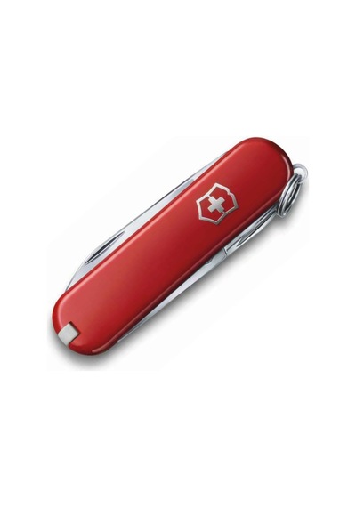 Victorinox Classic SD 0.6223.G Kırmızı İsviçre Kamp Çakısı 7F Kırmızı