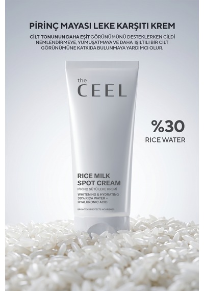 Pirinç Sütü Leke Kremi Aydınlatıcı & Cilt Tonu Eşitleyici Pirinç Suyu, Niacinamide , Hyaluronik Asit 50 Ml