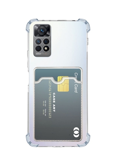 Apple Uyumlu iPhone 12 Pro Max Kapak Kamera Korumalı Kartlıklı Darbe Emici Özellikli Şeffaf Silikon Kılıf