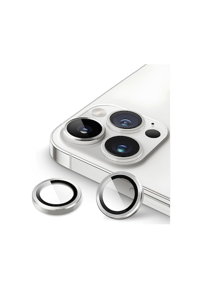 İphone 15 Pro / 15 Pro Max Uyumlu Safir Lens Çizilmez Dayanıklı Kamera Koruyucu