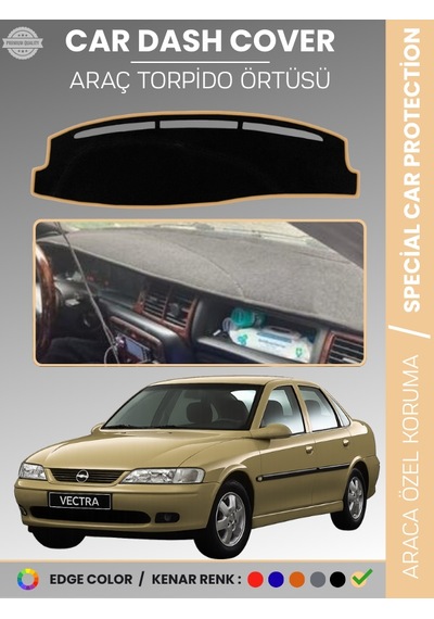 Opel Vectra B 1995-2001 Torpido Örtüsü Ön Göğüs Torpido Koruma Birebir Uyum Kaymaz Özel Kesim - 206 Stiloto