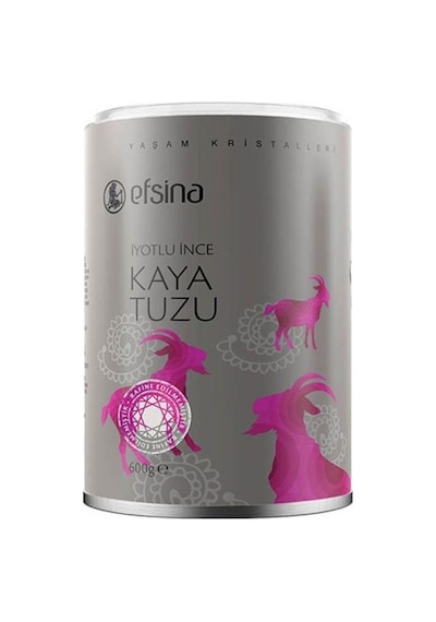 Efsina İyotlu İnce Kaya Tuzu 600 G