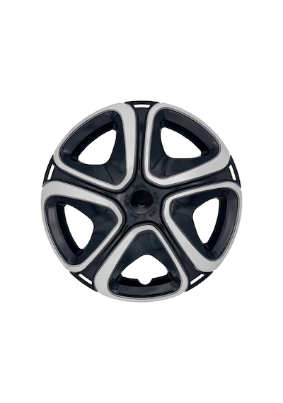 Citroen C-elysee 16'' İnç Jant Kapağı 4 Adet Siyah Gri C103