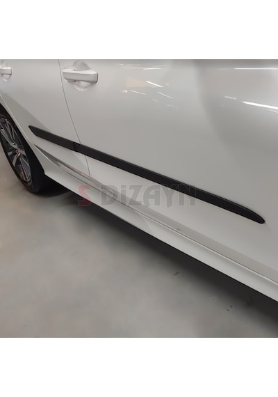 S-dizayn Honda Civic Abs Plastik Yan Kapı Çıtası 2016-2021 A+ Kalite