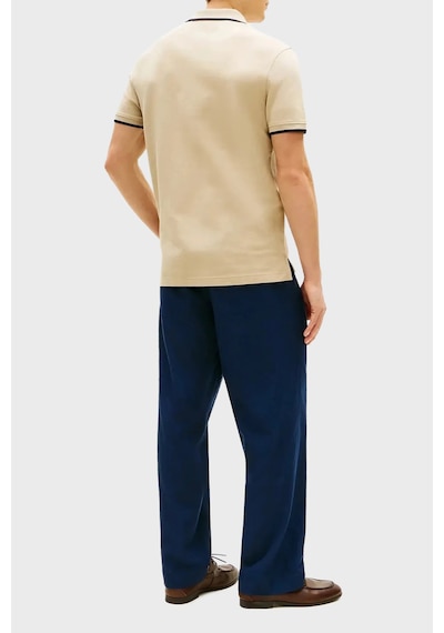 Tommy Hilfiger Erkek Polo Yaka T Shirt Mw0mw42748 Rbt Kum
