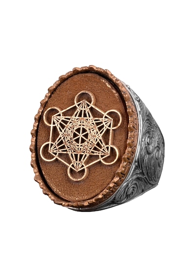 Metatron Yüzüğü, Simya, Cadılık, Kutsal Geometri, Tılsım Yüzüğü Gümüş