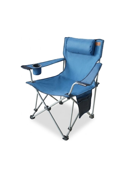 Madfox Chillseat Yastıklı Katlanabilir Kamp Sandalyesi Mavi