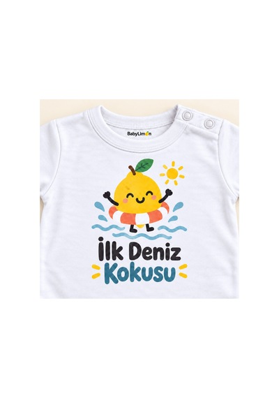 Babylimon İlk Deniz Kokusu Beyaz Kısa Kollu Çıtçıtlı Bebek Zıbını Beyaz - İlk Deniz Kokusu - 928161923 Beyaz - İlk Deniz Kokusu Babylimon İlk Deniz Kokusu Beyaz Kısa Kollu Çıtçıtlı Bebek Zıbını Beyaz - İlk Deniz Kokusu - 928161923 Beyaz - İlk Deniz Kokusu