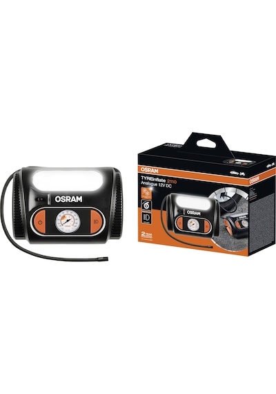 Osram Tyreinflate 2110 Otı2110 Yeni Seri Lastik Şişirme Kompresörü Analog Ekran 12v 1 Ad. Yok