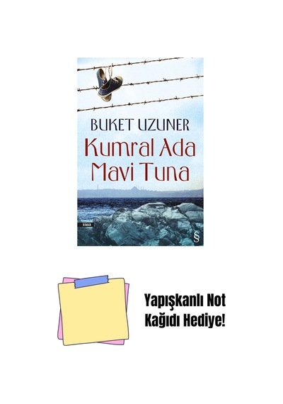 Kumral Ada Mavi Tuna + Yapışkanlı Not Kağıdı