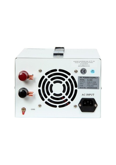 Sunline Sl-3050S 30V 50A Tek Çıkışlı Dc Dijital Ayarlı Güç Kaynağı