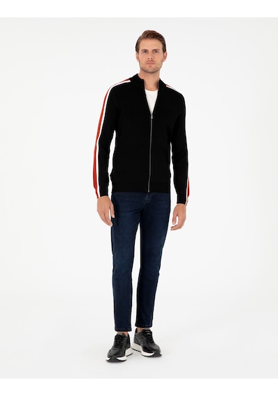Pierre Cardin Erkek Siyah Hırka Triko 50296447-vr046 Siyah