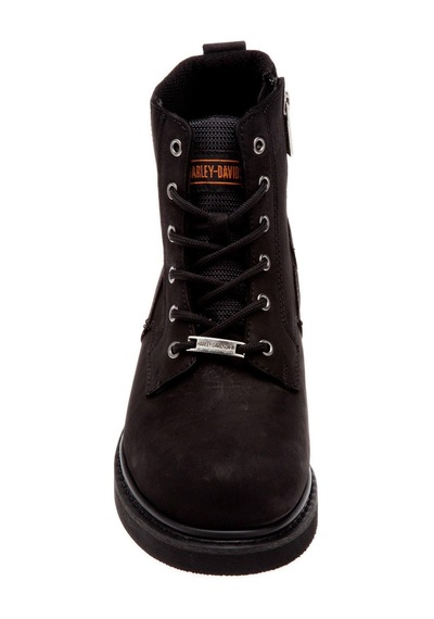 Harley Davidson Jim Black Nubuk Kadın Bot Siyah