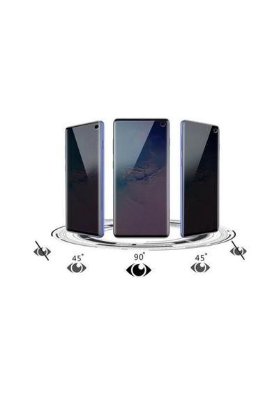Samsung Galaxy Uyumlu S10 Plus Gizli Hayalet Ekran Koruyucu Kırılmaz Cam