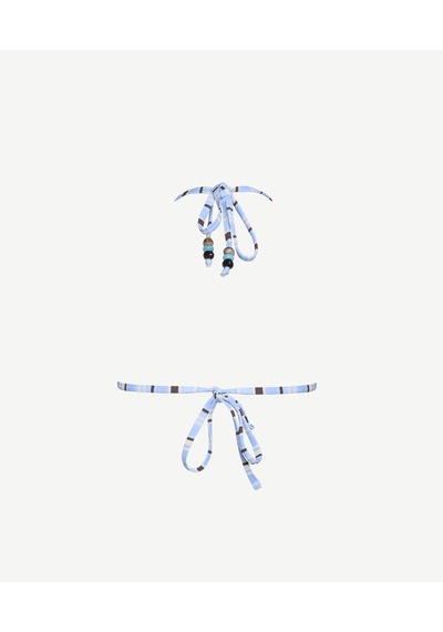 Yargıcı Üçgen Form Bikini Üst 26ykbw1033b 021 Mavi