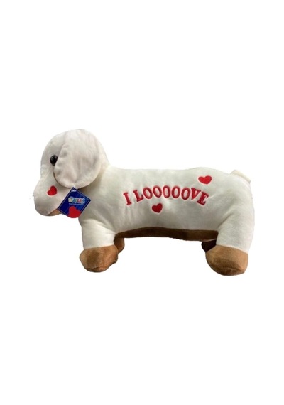 Buğz 62203 Peluş 45 Cm Aşık Köpek Yastık -hly