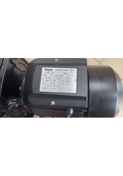Impo Jet200 - 2.0 Hp - Jet Pompa - Pirinç Çarklı